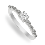 Sterling Silver Promise Vintage Ring