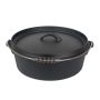 Bon Voyage No. 12 Cast Iron 6QT Dutch Oven Potjie Pot 31CM