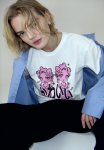 Printed T-Shirt - Cream & Saweetie