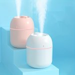 Desktop Humidifier Portable Humidifier With Colorful Atmosphere Lights Creative Holiday Gifts - Perfect For Home Office