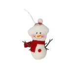 Snowman With Beany