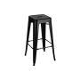 Steel Industrial Kitchen Bar Stool M004