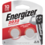 Energizer Lithium Cr 2032 Coin Batteries 2-PACK