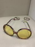 Hippie Glasses With Earrings