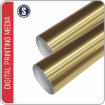 Micron Brushed Gold Printable Vinyl 50 Film - Calvinx Printing