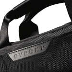 Everki Lunar Briefcase Fits Up To 18.4 Inch Laptops Leather Handles And Accents Trolley Handle PASS-THROUGH-EKB417BK18