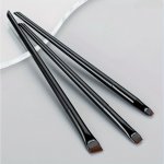 3PCS SET Eyeliner & Eyebrow Brushes Fine & Flat Tips Precision Makeup Application Tools For Beginners & Pros Cosmetic Beauty Too