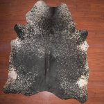 Aas Grade Cow Hide 003 Black white XXL - Extra Extra Large Black white Speckled