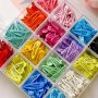 20PCS Basic Y2K Versatile Candy Colors Hair Clips Women Girls Casual Leisure Hair Accessories Gift Photo Props