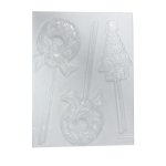 Wreath And Tree On A Stick Mould