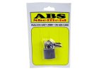 Padlock Grey 20MM 1 On Abs Card