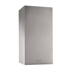 Falco 45CM Square Wall Mounted Extractor - Stainless Steel