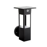 Outdoor LED Solar Light With Sensor LS024 Matte Black
