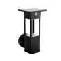 Outdoor LED Solar Light With Sensor LS024 Matte Black