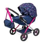 Cosy Dolls Pram Blue Stars Mermaid