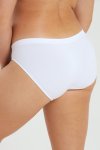 Senza Ladies 3 Pack High-cut Cotton Spandex Full Cover Brief Panties Variety Pack