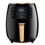 6L Air Fryer - Black - Fine Living