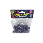 Blue Crystal Spiral Marbles 50PCE
