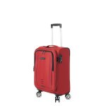 Paklite Featherweight Cabin Suitcase Lightweight 40L Expandable Red