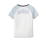 Women’s United Raglan Tee – Colorblocked – Bright White