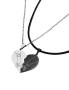 Couples Heart Necklaces - 2-PIECE