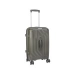 Voyager Trunk Medium 4 Wheel Trolley Black