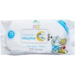 Portia M Baby Wipes Unscented 72