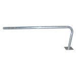 L-shape Wall Bracket Galvanised 1500X500X50MM