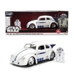 Jada Star Wars R2-D2 With 1959 Volkswagen Drag Beetle 1:24 Die-cast Vehicle & 2.5-INCH Figure Toys