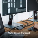 UNITEK V1404A USB Type-c To 8K @60HZ Dual Displayport 1.4 Adapter