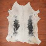 As Grade Cow Hide 235 Black white XL - Extra Large Black white Panelled