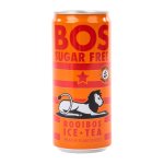 Bos Sugar Free Peach Flavoured Ice Tea 300 Ml Can