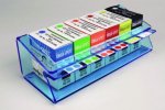 Heathrow Scientific Tough-tags Station Blue 280 X 120 X 89