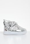 PoP Candy Metallic Light Up Sneakers - Silver