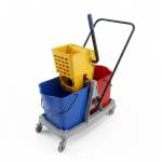 E-line Double Mopping Bucket & Wringer - 50L