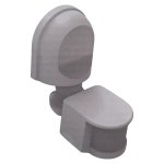 Flash Infrared Motion Sensor White 194MM