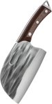 1 Piece Stainless Steel Wood Cleaver LH002