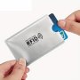 5PCS Aluminium Anti Rfid Card Holder Nfc Blocking Reader Lock Id Bank Card Holder Case Protection Metal Credit Card Case