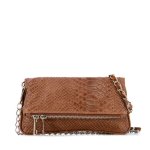 Viper Chain Clutch -brown