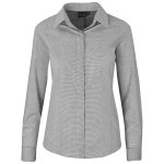 Ladies Long Sleeve Taylor Shirt Grey