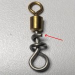 20 100PCS Innovative Design Fishing Swivel Quick Change Swivel Fishing Lure Connector Fihsing Accessories