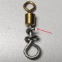 20/100pcs Innovative Design Fishing Swivel Quick Change Swivel Fishing Lure Connector Fihsing Accessories