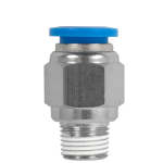 AirCraft Pu Hose Fitting Straight Stud 8MM-1 8" M