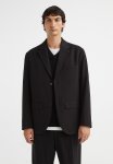 Relaxed Fit Unconstructed Jacket - Black