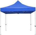 3X3 Polyester Gazebo Blue