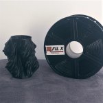 Filx Abs Black 1KG 1.75MM Filament
