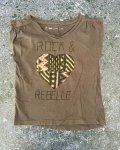 Gemo Charcoal Rock & Rebel T-Shirt 3Y