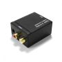 Digital To Analogue Converter - Optical To Rca Audio L+r With Power Supply