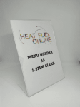 Menu Holder A5 1.5MM Clear