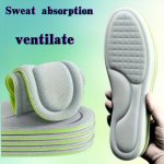 1PAIR 5D Diamond Shaped Massage Insoles Nano Deodorizing Quick Sweat Absorption Sport Shoe Inserts Various Sizes Eu 35-45 Us 5-